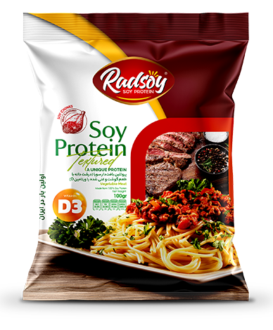 Soy Protein With  Meat Flavor & Fortified with Vit D 100 grams